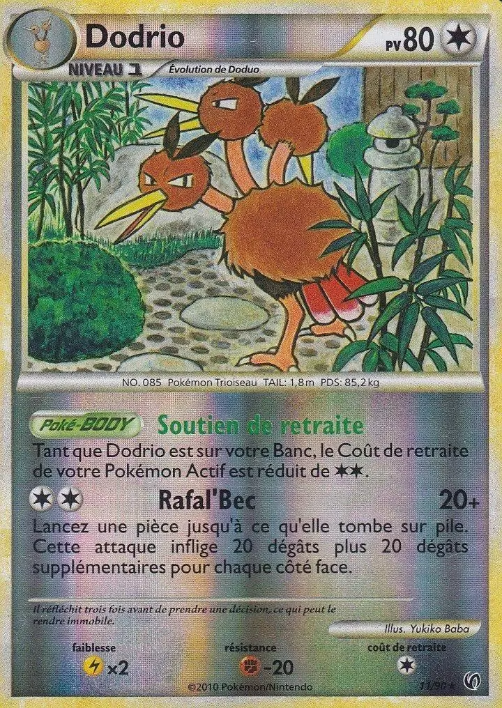 Pokémon Série HS-Indomptable - Dodrio Reverse