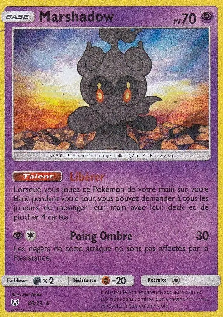 Légendes Brillantes - Marshadow Holographique