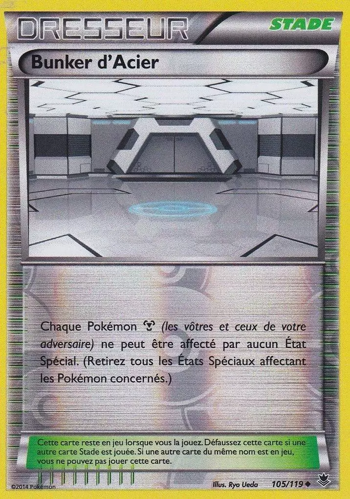 Pokémon XY Vigueur Spectrale - Bunker d\'Acier Reverse