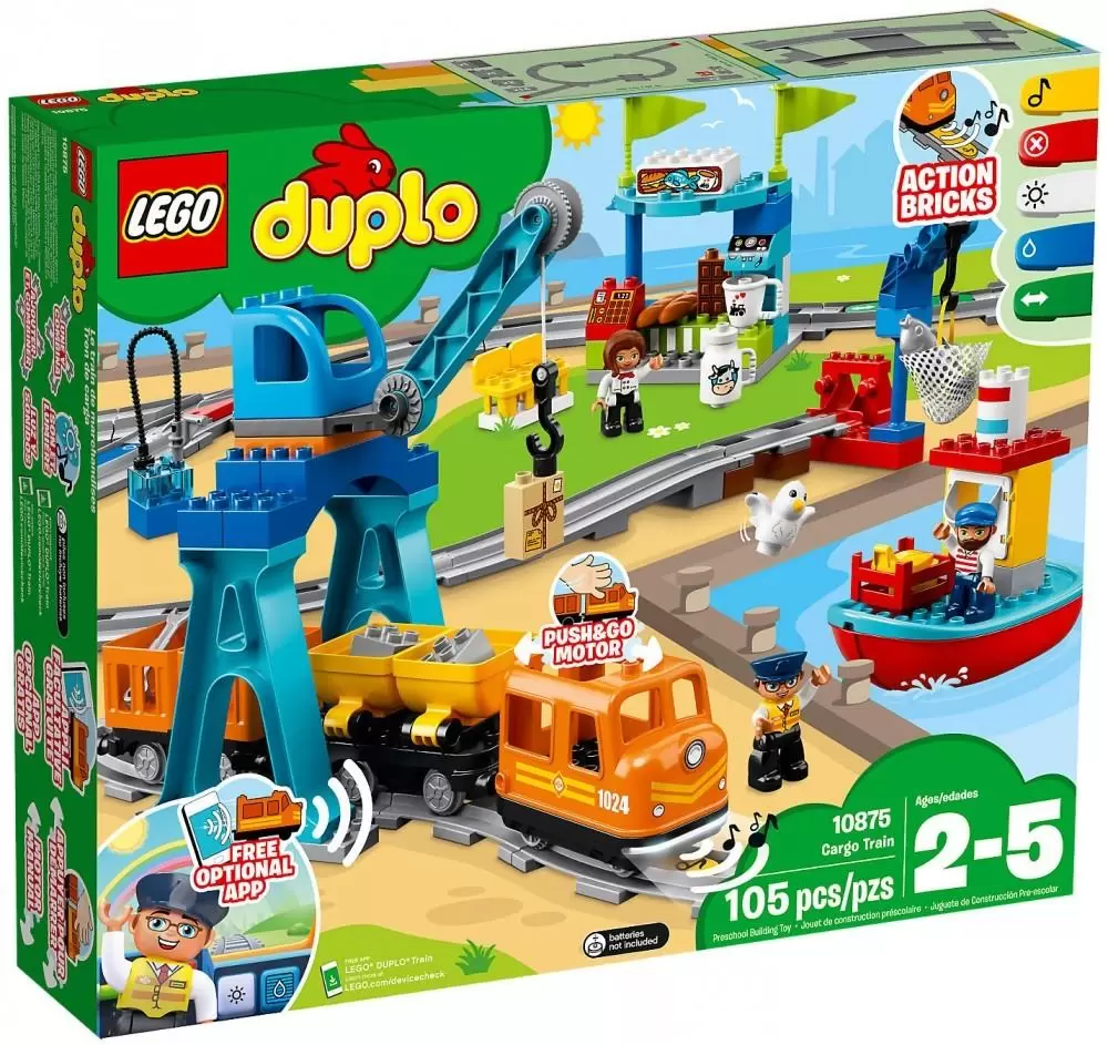 LEGO Duplo - Le train de marchandises