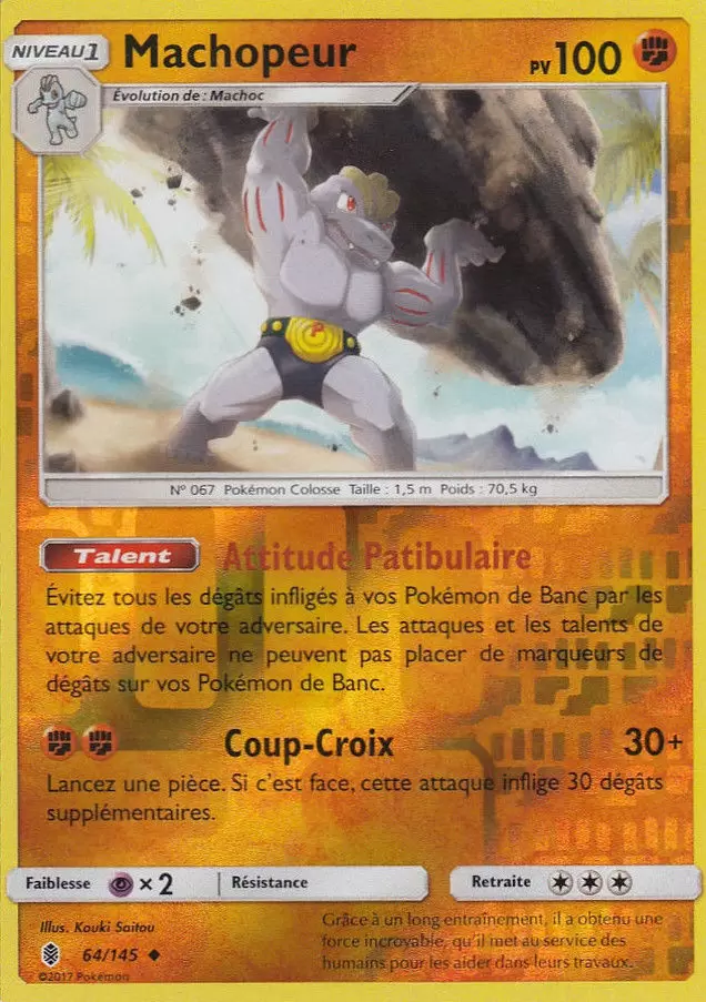 Gardiens Ascendants - Machoke Reverse Version