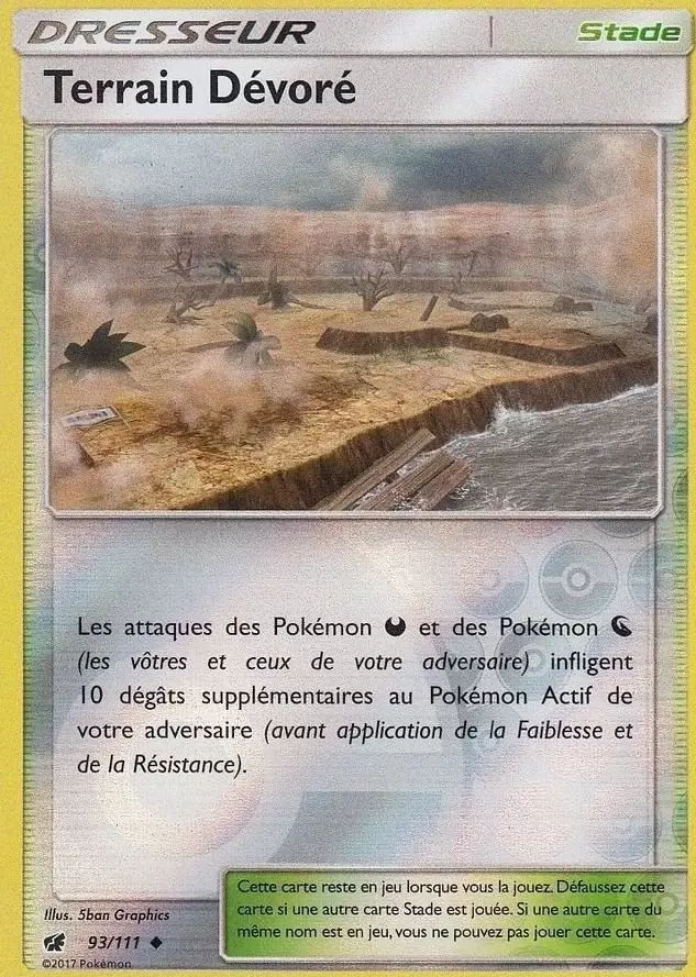 Invasion Carmin - Terrain Dévoré Reverse