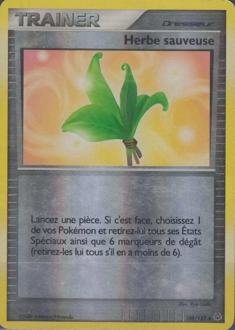 Pokémon Série Platine - Herbe sauveuse Reverse