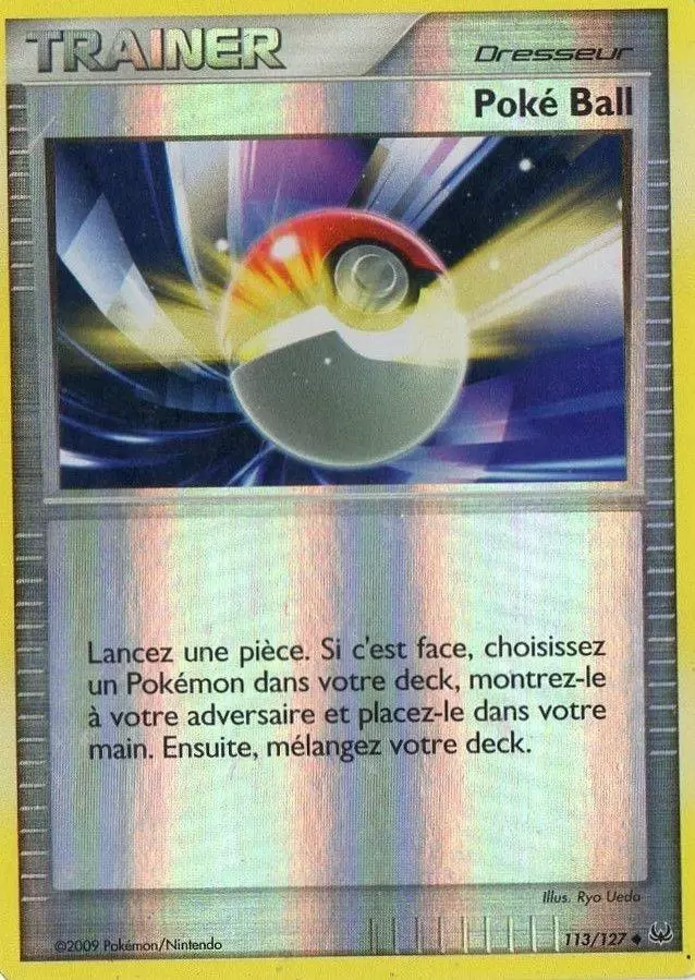 Pokémon Série Platine - Poké Ball Reverse