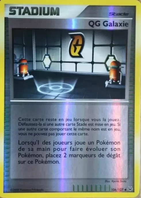 Pokémon Série Platine - QG Galaxie Reverse