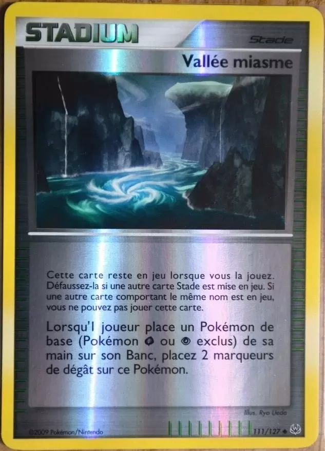 Pokémon Série Platine - Vallée miasme Reverse