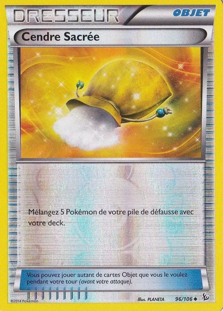 Pokémon XY Etincelles - Cendre Sacrée Reverse