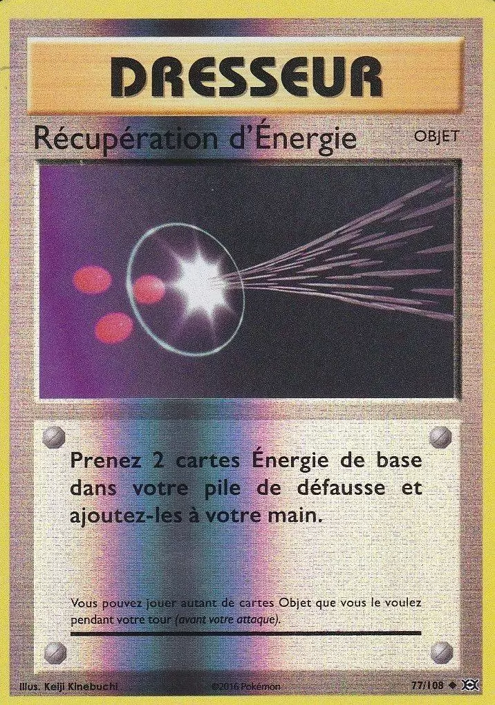 Pokémon XY Evolutions - Récupération d\'Énergie Reverse