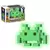 Space Invaders - Medium Invader Green GITD