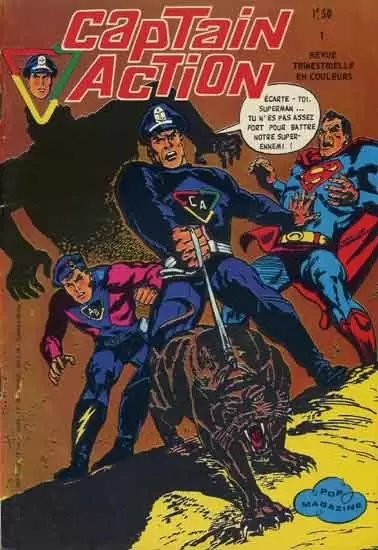 Captain Action (Pop magazine) - La naissance de Captain Action