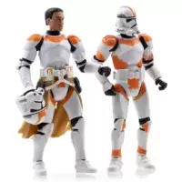 Clone Trooper Lieutenant & Clone Trooper