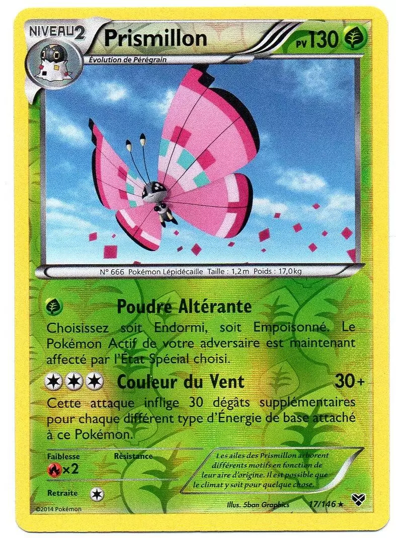 Série XY - Prismillon Rose Reverse