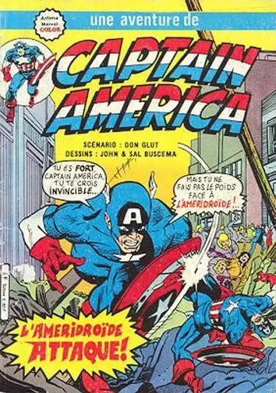 Captain America -1ère série - L\'Améridroïde attaque!