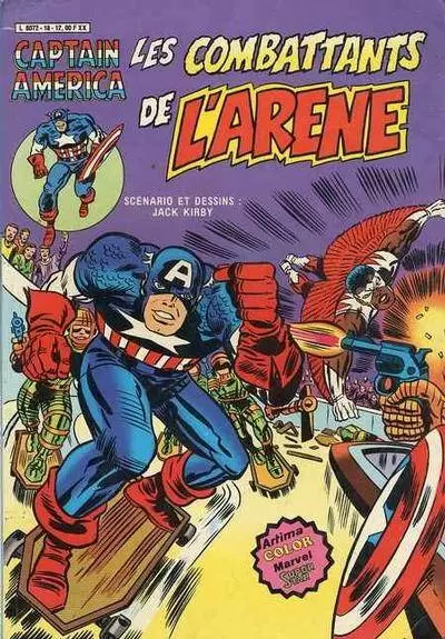 Captain America -1ère série - Les combattants de l\'arène