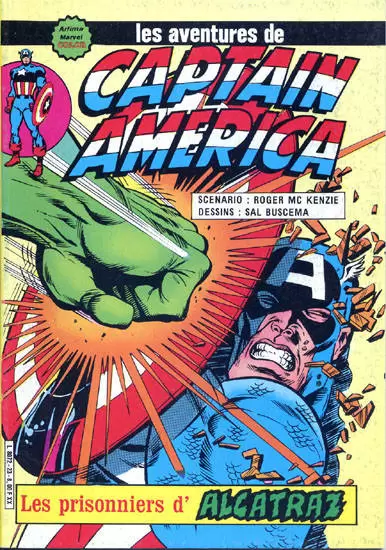 Captain America -1ère série - Les prisonniers d\'Alcatraz