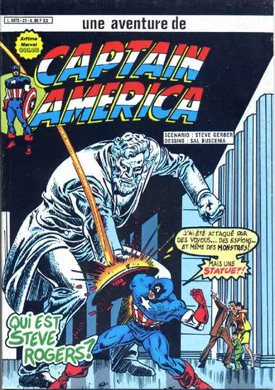 Captain America -1ère série - Qui est Steve Rogers ?