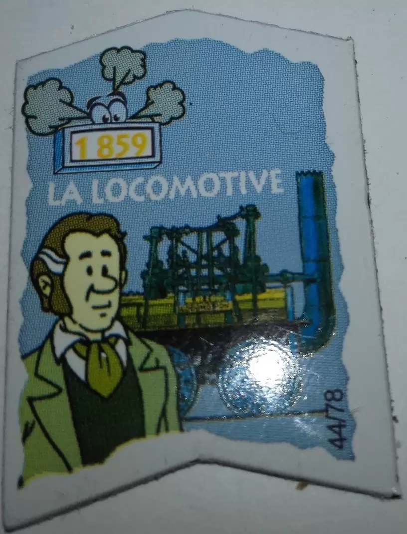 Magnets Le Gaulois - Il était une fois Les Découvreurs - La Locomotive