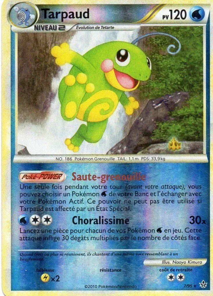 Pokémon Série HS-Déchaînement - Tarpaud Reverse
