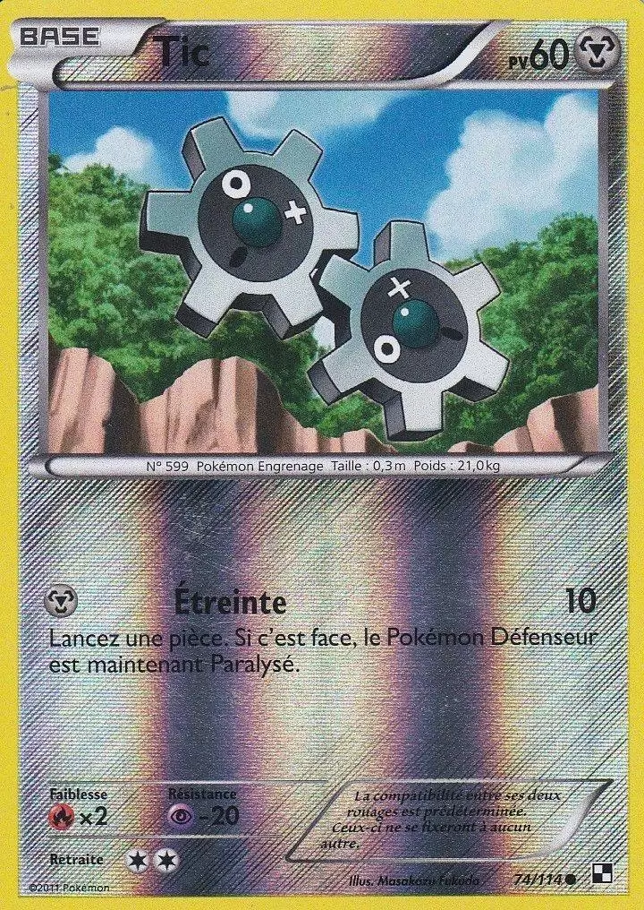 Pokémon Série Noir et Blanc - Tic Reverse