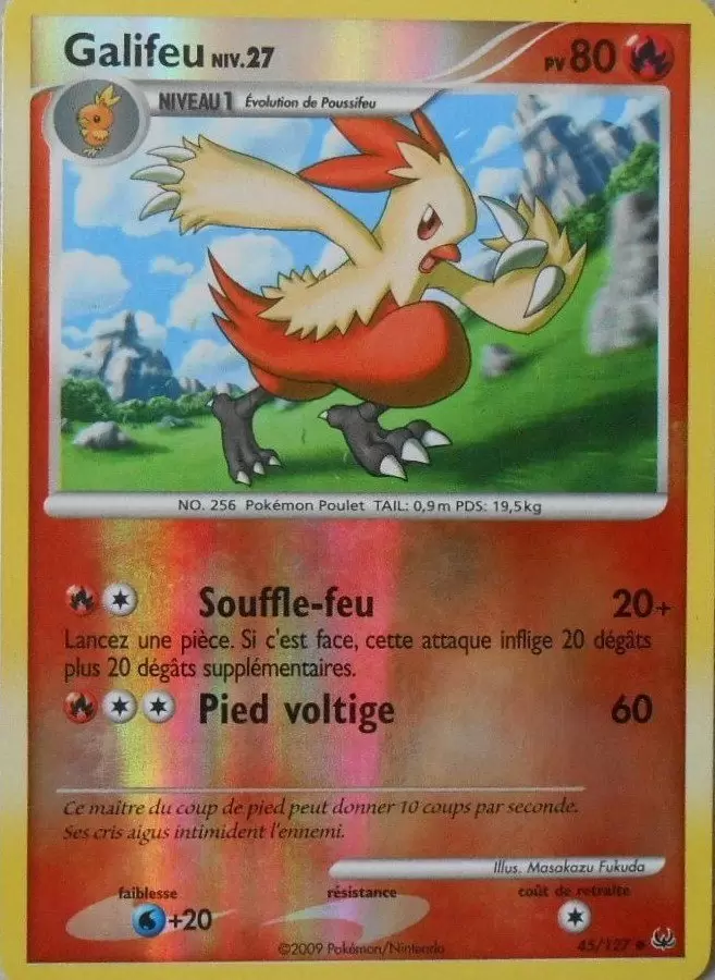 Pokémon Série Platine - Galifeu Reverse
