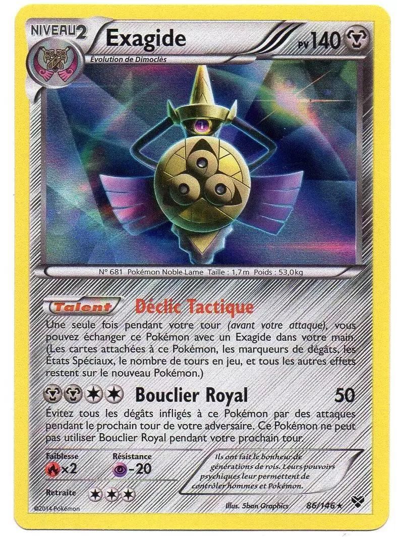 Série XY - Exagide Holographique