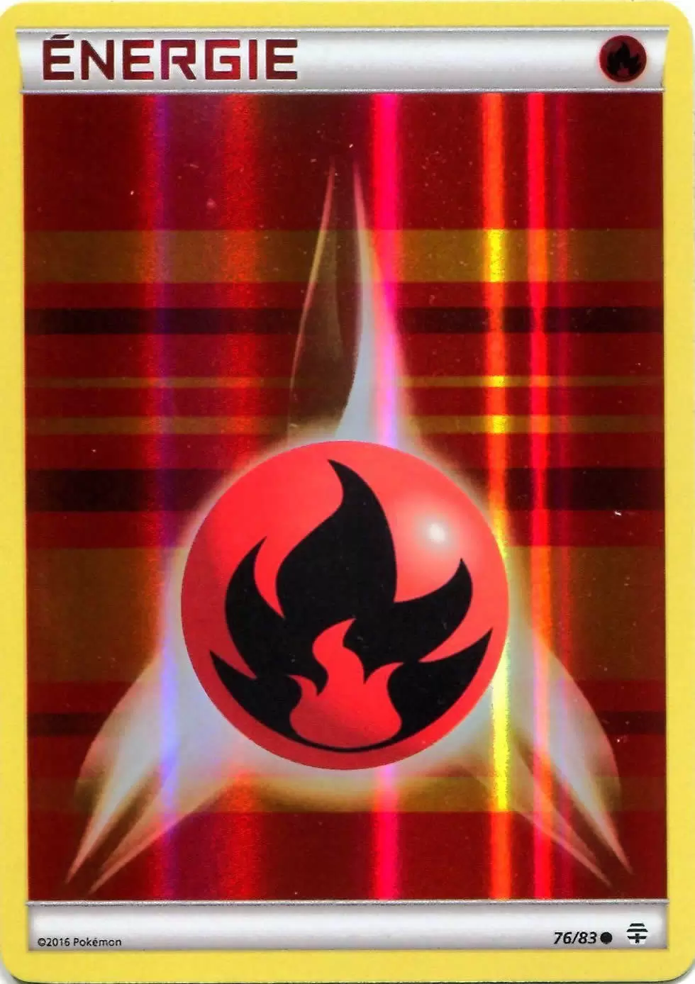Pokémon XY Générations - Énergie Feu Reverse