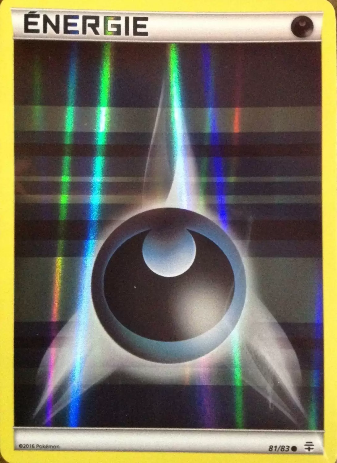 Pokémon XY Générations - Énergie Obscurité Reverse