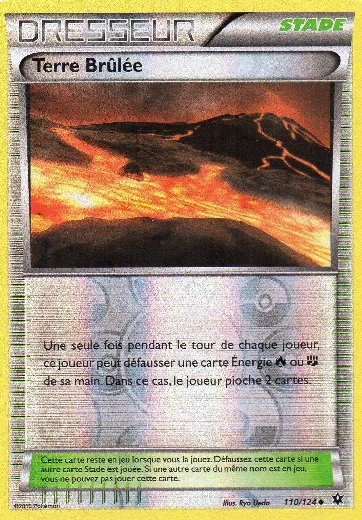 Pokémon XY Impact des destins - Terre Brûlée Reverse