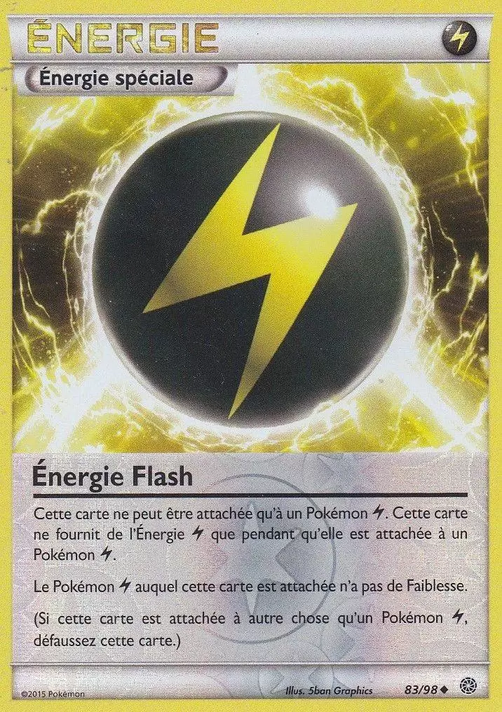 Pokémon XY Origines antiques - Énergie Flash Reverse