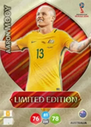 Russia 2018 : FIFA World Cup Adrenalyn XL - Aaron Mooy - Australia