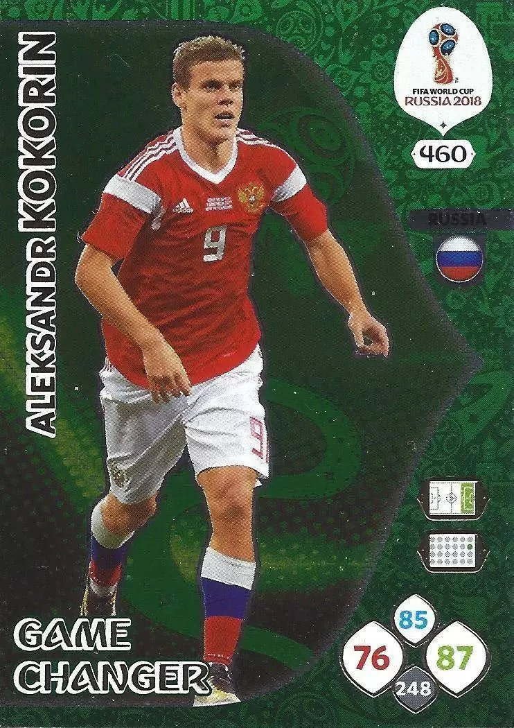 Russia 2018 : FIFA World Cup Adrenalyn XL - Aleksandr Kokorin - Russia