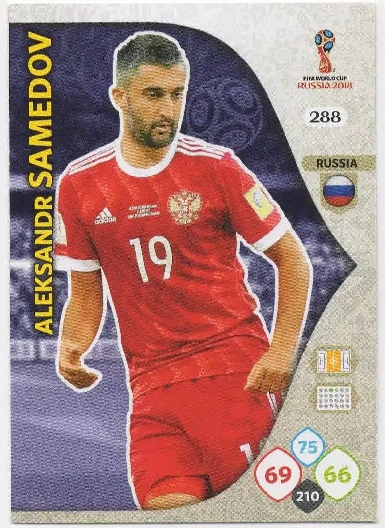 Russia 2018 : FIFA World Cup Adrenalyn XL - Aleksandr Samedov - Russia