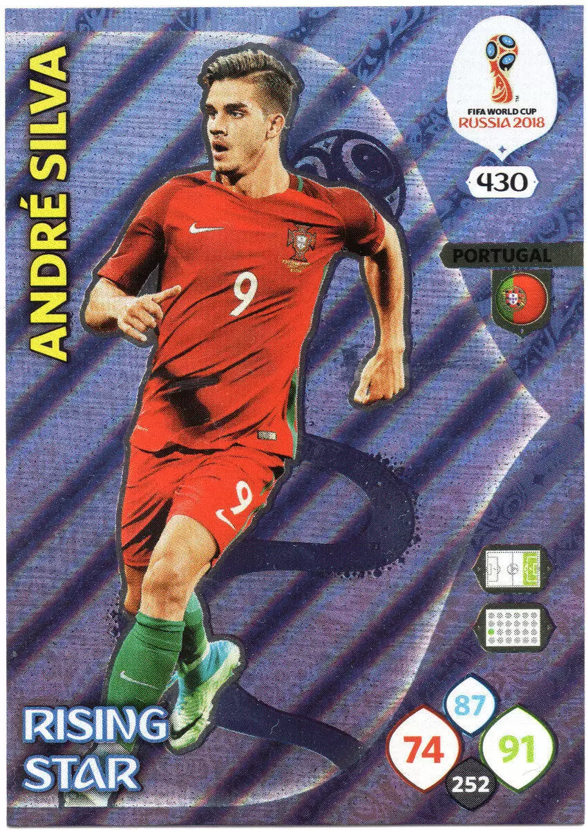 Russia 2018 : FIFA World Cup Adrenalyn XL - André Silva - Portugal