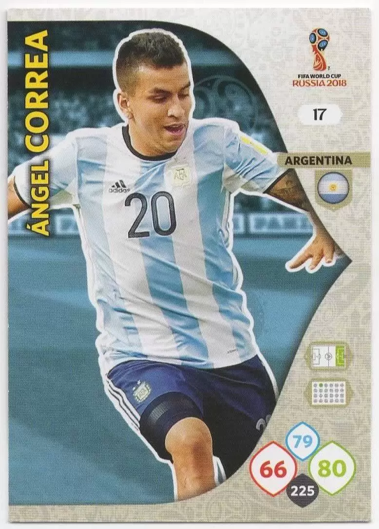Russia 2018 : FIFA World Cup Adrenalyn XL - Ángel Correa - Argentina