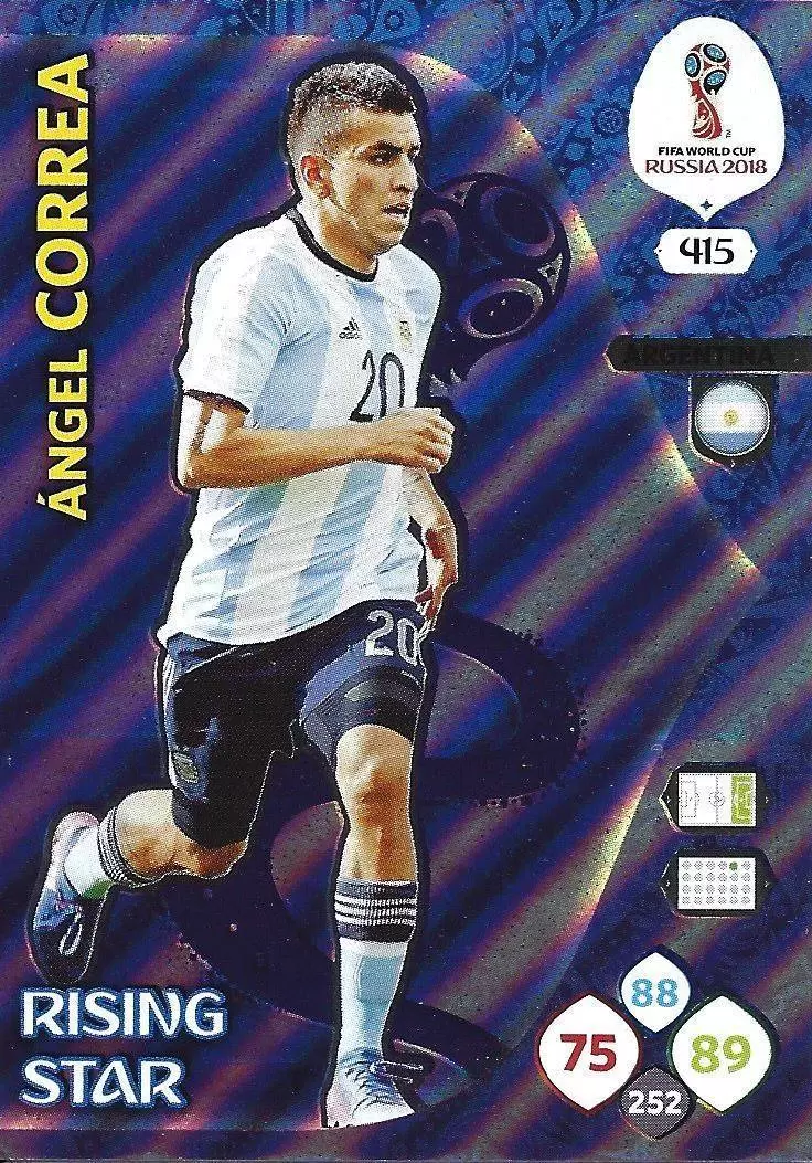 Russia 2018 : FIFA World Cup Adrenalyn XL - Ángel Correa - Argentina