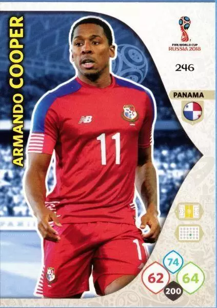Russia 2018 : FIFA World Cup Adrenalyn XL - Armando Cooper - Panama