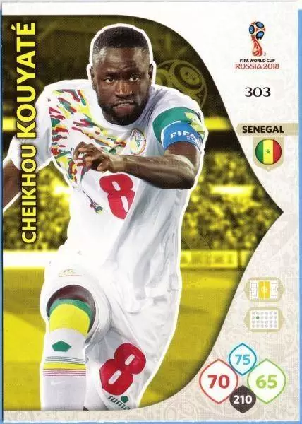 Russia 2018 : FIFA World Cup Adrenalyn XL - Cheikhou Kouyaté - Senegal