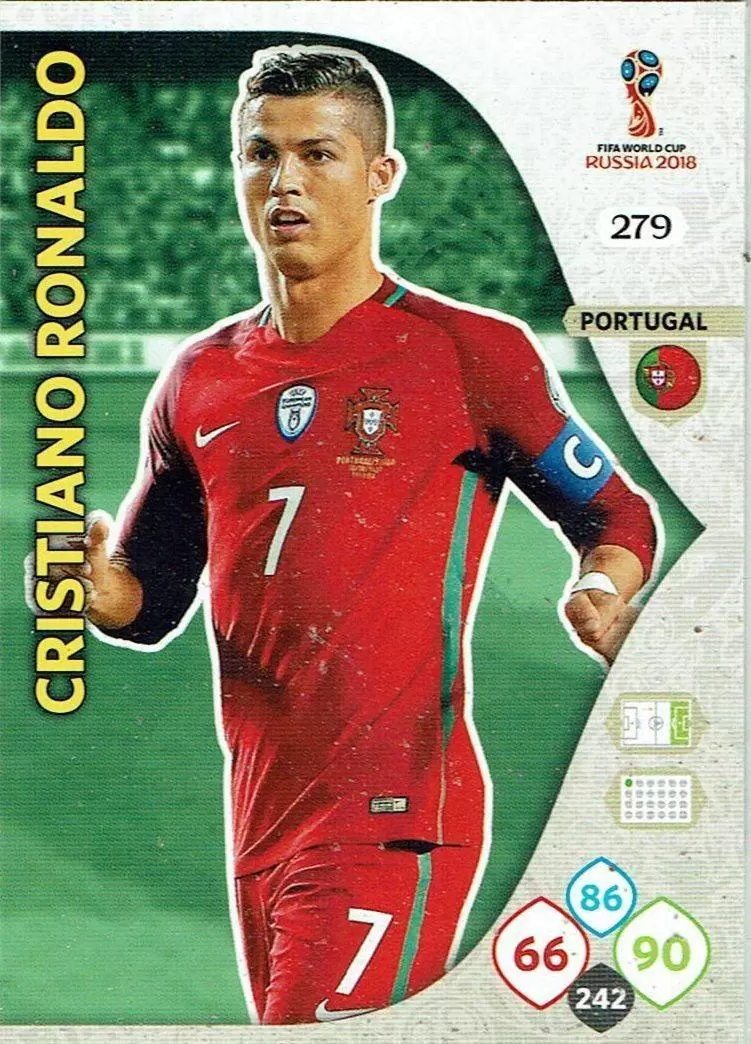 Russia 2018 : FIFA World Cup Adrenalyn XL - Cristiano Ronaldo - Portugal