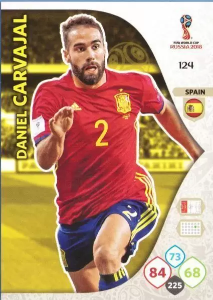 Russia 2018 : FIFA World Cup Adrenalyn XL - Daniel Carvahal - España