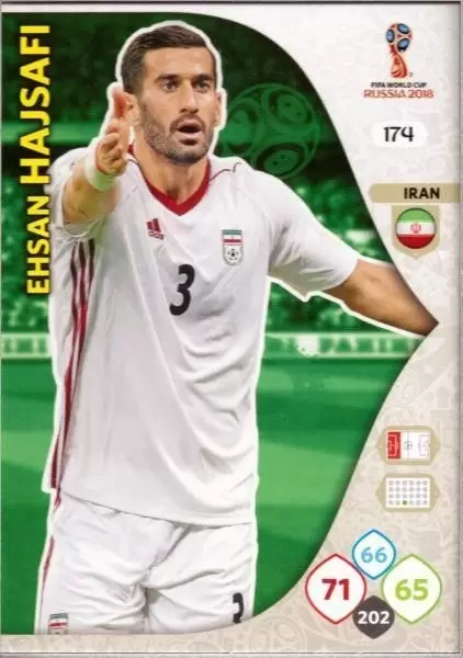 Russia 2018 : FIFA World Cup Adrenalyn XL - Ehsan Hajsafi - Iran
