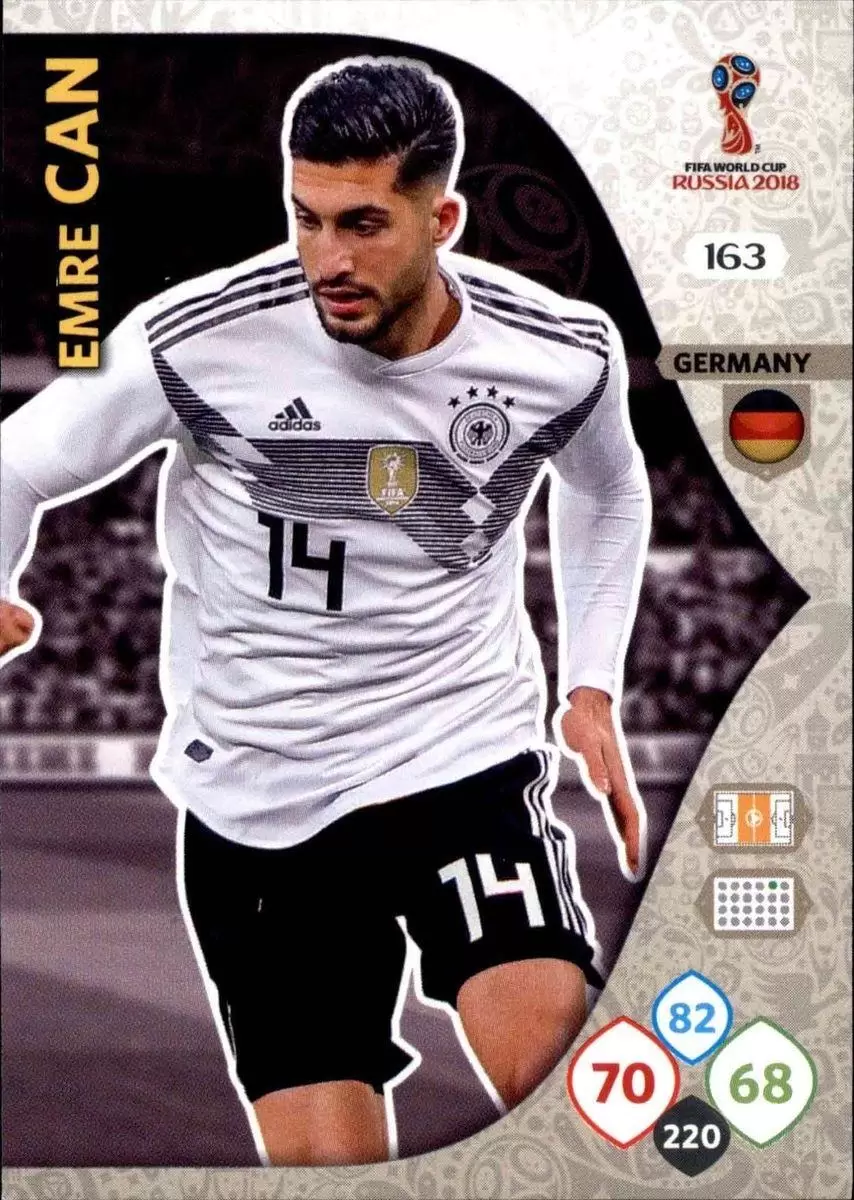 Russia 2018 : FIFA World Cup Adrenalyn XL - Emre Can - Germany