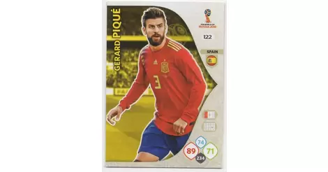 Official Panini FIFA World Cup Russia 2018 Limited Edition GERARD PIQUE 