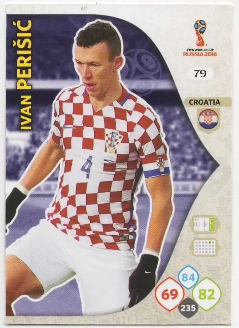 Russia 2018 : FIFA World Cup Adrenalyn XL - Ivan Perisić - Croatia