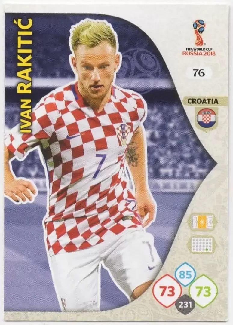 Russia 2018 : FIFA World Cup Adrenalyn XL - Ivan Rakitić - Croatia
