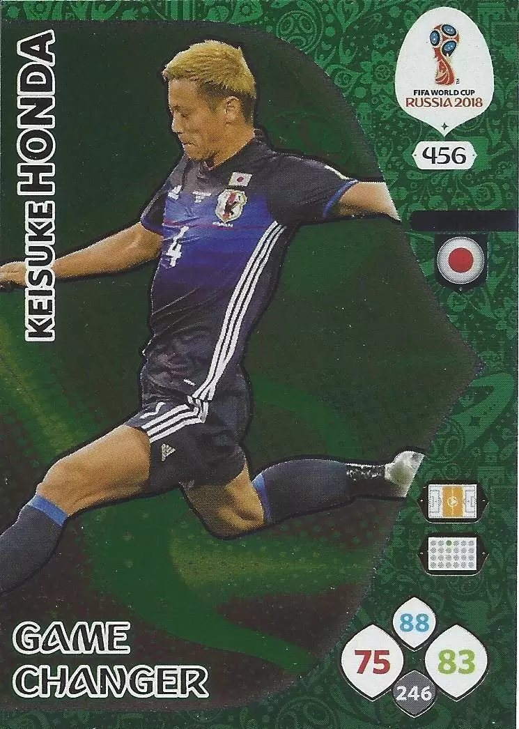 Russia 2018 : FIFA World Cup Adrenalyn XL - Keisuke Honda - Japan