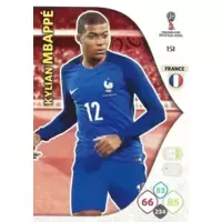 FIGURINHA COPA FIFA 2018 FRANCE KYLIAN MBAPPÉ Nº 209