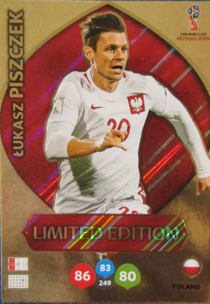 Russia 2018 : FIFA World Cup Adrenalyn XL - Lukasz Piszczek - Poland