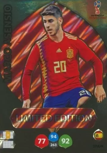 Russia 2018 : FIFA World Cup Adrenalyn XL - Marco Asensio - España