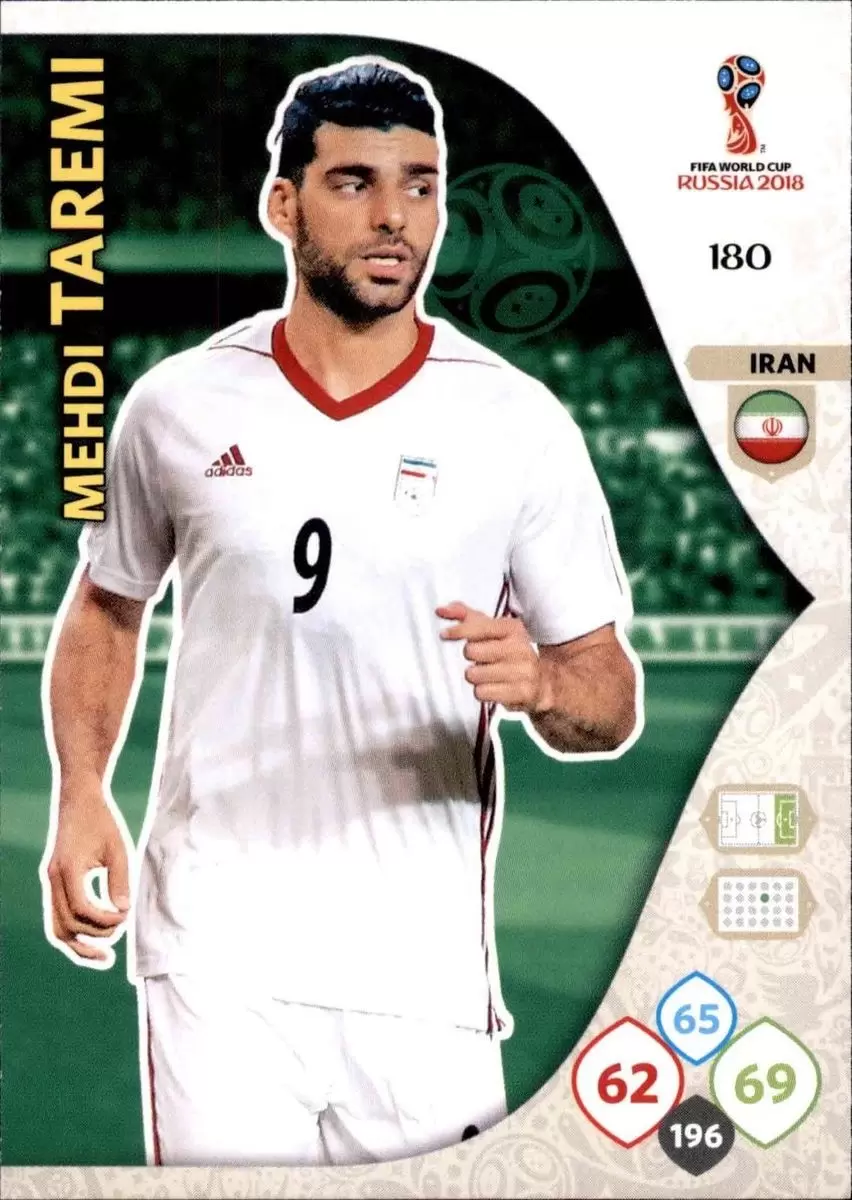 Russia 2018 : FIFA World Cup Adrenalyn XL - Mehdi Taremi - Iran