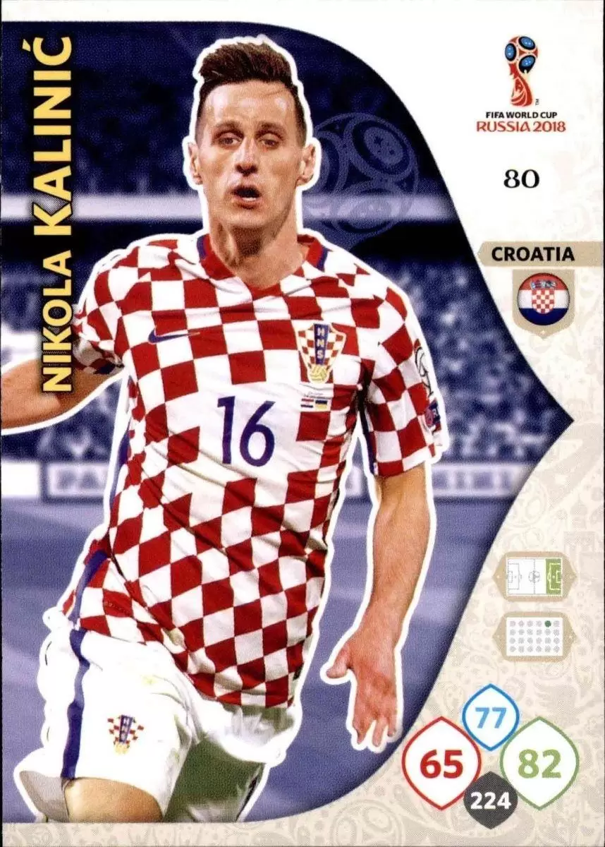 Russia 2018 : FIFA World Cup Adrenalyn XL - Nikola Kalinić - Croatia